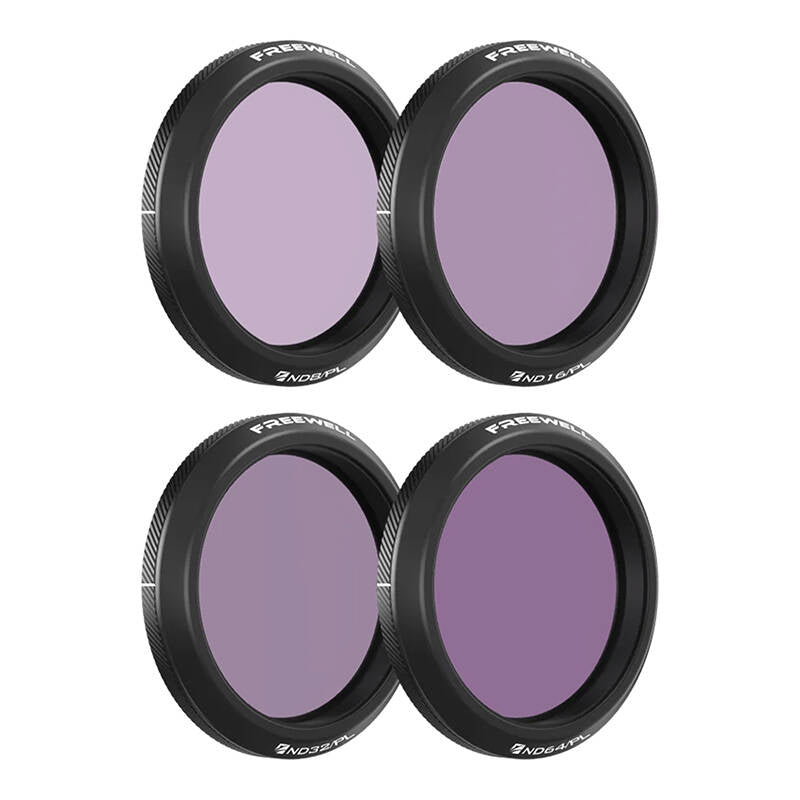 Freewell set of 4 ND/PL filters for DJI Osmo Action 5 Pro - Image 1