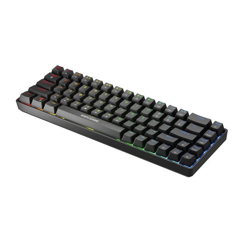 Fifine GK1 mechancial keyboard ,65% RGB (black) - Image 3