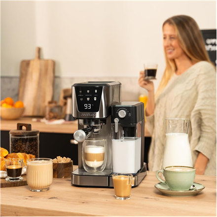 Cecotec Coffee Maker | Power Espresso 20 Cream | Pump pressure 20 bar | Built-in milk frother | Semi-automatic | 1350 W