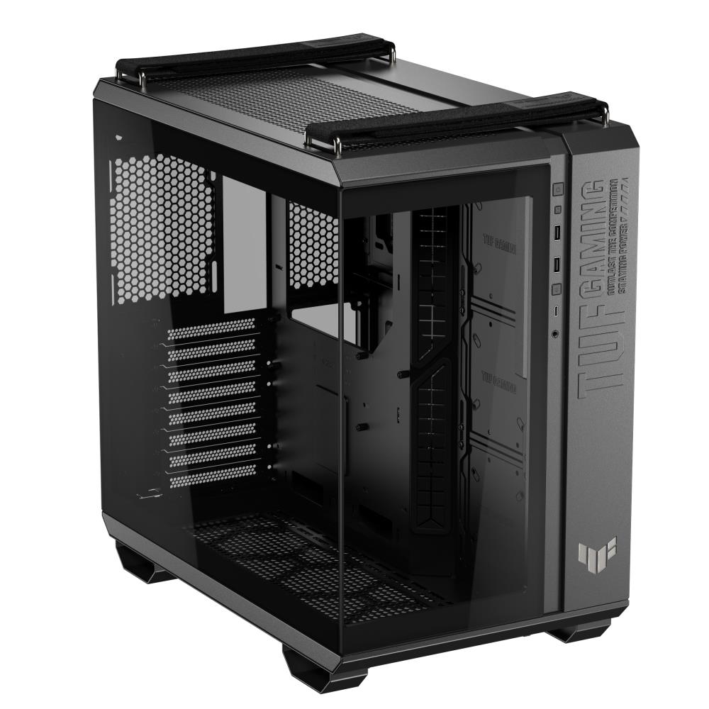 Case|ASUS|TUF Gaming GT502 Horizon|MidiTower|Case product features Transparent panel|Not included|ATX|MicroATX|MiniITX|Colour Black|TUFGAMINGGT502HORIZON