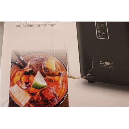 SALE OUT. | Caso | Ice Cube Machine | IceChef Compact | Power 120 W | Black | DAMAGED PACKAGING