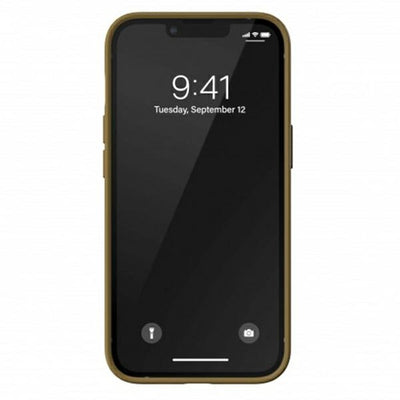 Adidas OR Molded Case PU for iPhone 13 Pro Max - Beige and Gold