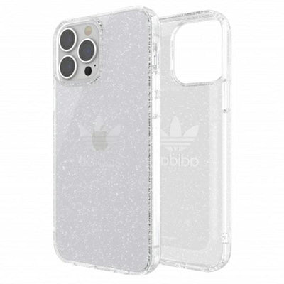 Adidas OR Protective Clear Case Glitter for iPhone 13 Pro Max - Transparent Silver