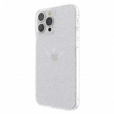 Adidas OR Protective Clear Case Glitter for iPhone 13 Pro Max - Transparent Silver