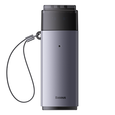 Baseus Lite Series adapter SD / TF USB card reader gray (WKQX060013)