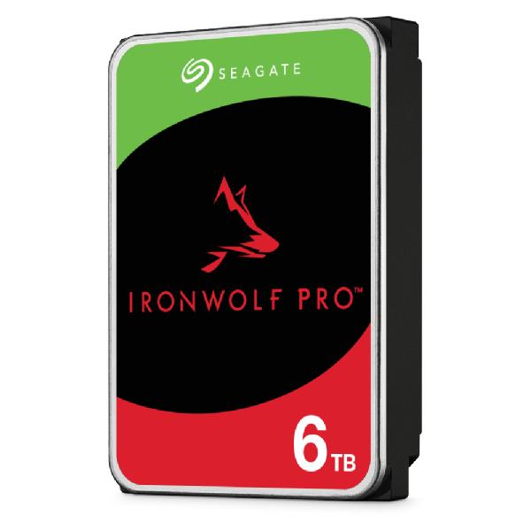HDD SEAGATE IronWolf Pro 6TB SATA 256 MB 7200 rpm 3,5" ST6000NT001