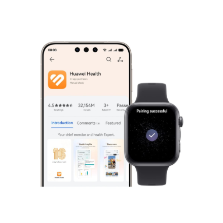 Huawei Watch FIT 5, Black, Niki-B19F | Huawei