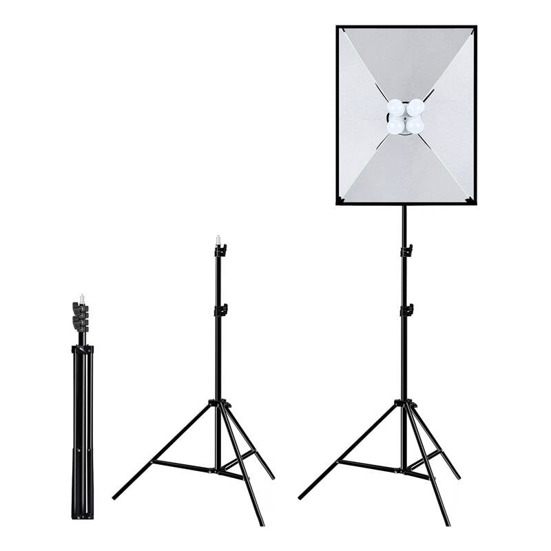 Studio set Puluz softbox 50x70cm, tripod, LED bulb 4 pcs PU5071EU - Image 5