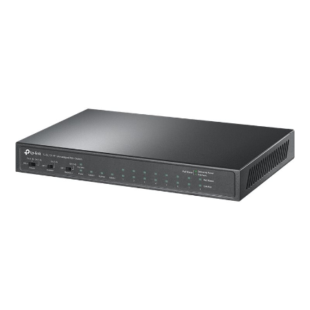 TP-LINK | 8-Port 10/100Mbps+3-Port Gigabit Desktop Switch with 8-Port PoE+ | TL-SL1311P | Unmanaged | Desktop