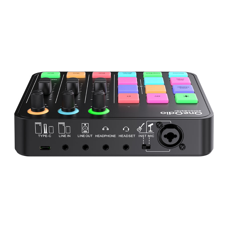 OneOdio Solocaster Audio Mixer and Sound Card - Image 5