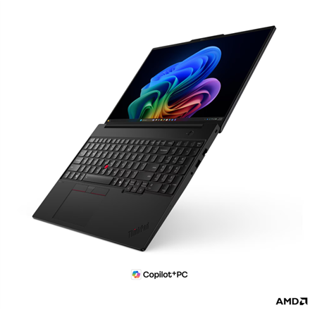 Lenovo ThinkPad T16 G5 AMD | Black | 16 " | IPS | WUXGA | 1920 x 1200 pixels | Anti-glare | AMD Ryzen AI 5 PRO | 440 | 1