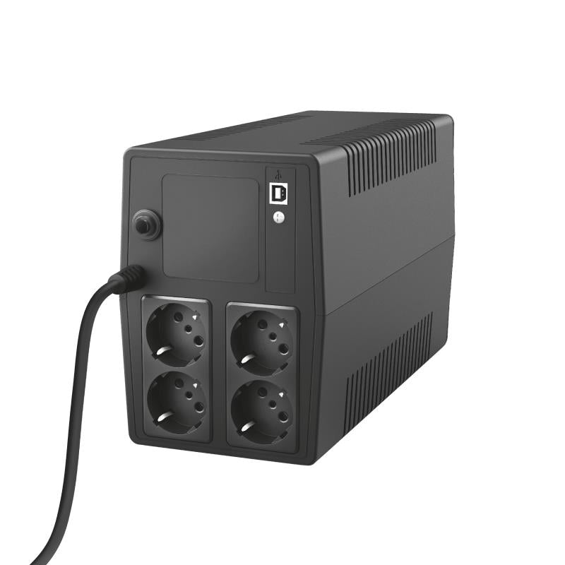 UPS TRUST 600 Watts 1000 VA Wave form type Simulated sinewave 23504