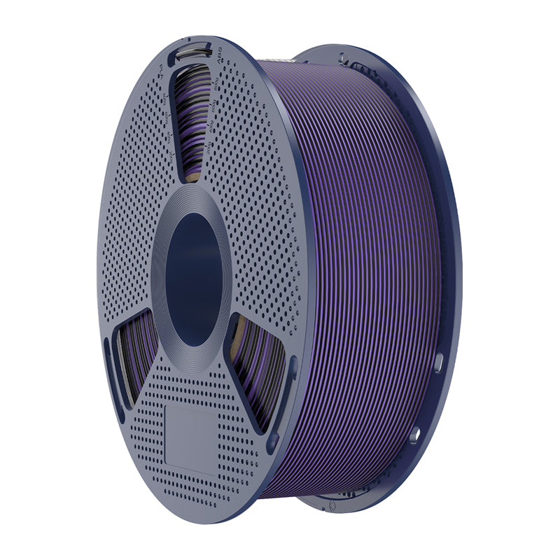 Sunlu PLA+ Silk Dual Color Filament (Black and Purple) - Image 4
