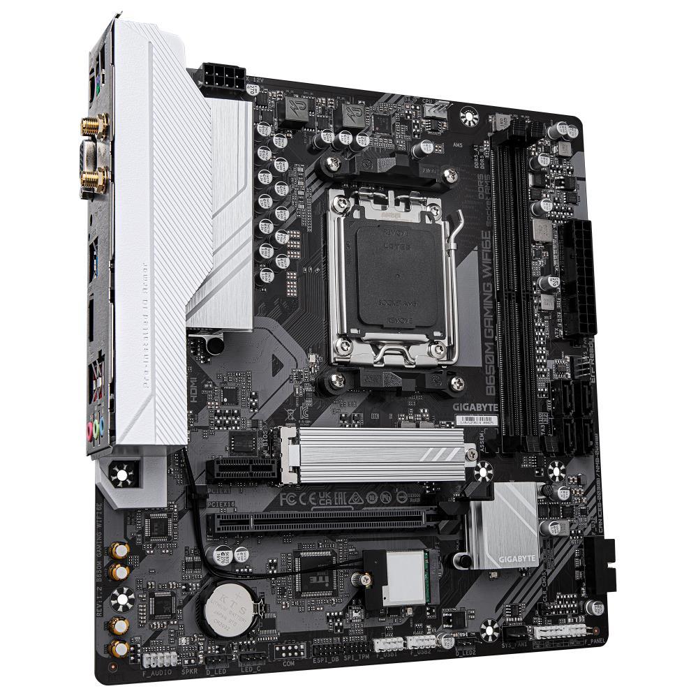 Mainboard GIGABYTE AMD B650 SAM5 Micro-ATX Memory DDR5 Memory slots 2 B650MGAMINGWIFI6E1.3
