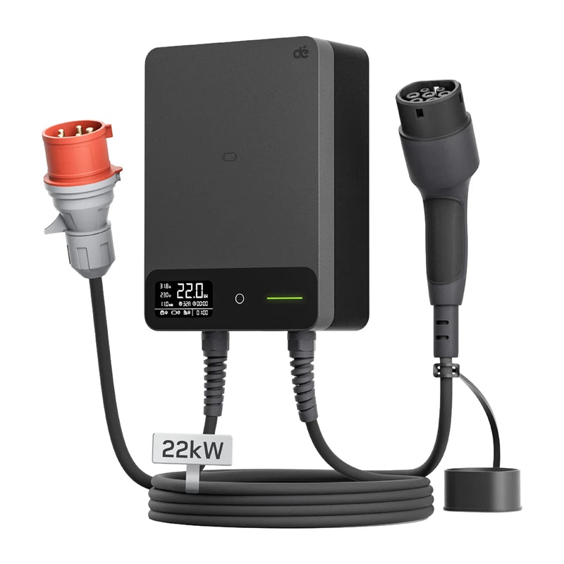 Wallbox dé 22kW with 15m cable - Image 1