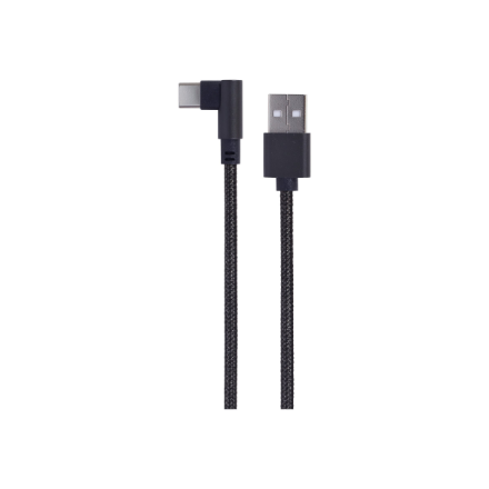 Cablexpert | Angled USB Type-C charging and data cable | CC-USB2-AMCML-0.2M