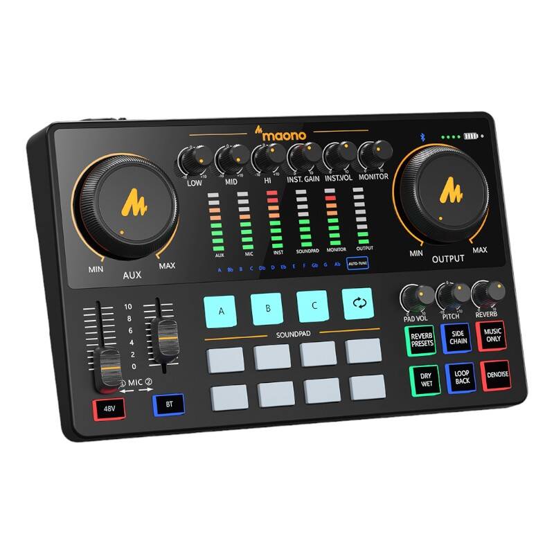 Maono AME2 Sound Card Black - Image 1