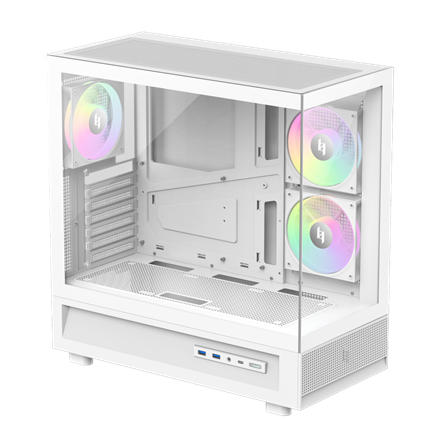 Gamemax Case | NEX C51 WH | ATX/BTF