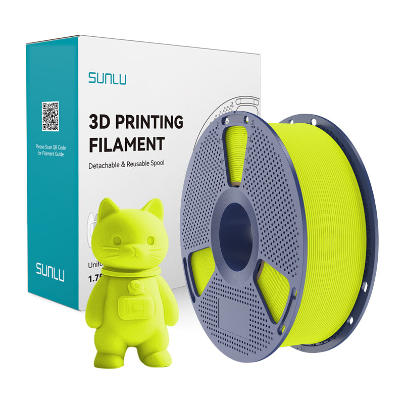Sunlu PLA Matte Filament (Light Green) - Image 1