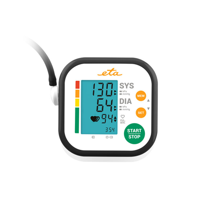 ETA | Upper Arm Blood Pressure Monitor | ETA229790000 | Memory function | Number of users 2 user(s) | 4 | Suitable for h
