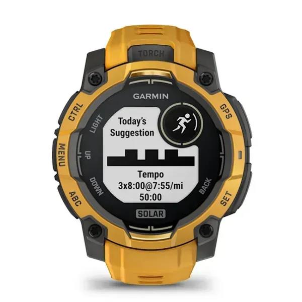 SMARTWATCH INSTINCT 3 SOLAR/SUNBURST 010-02934-02 GARMIN