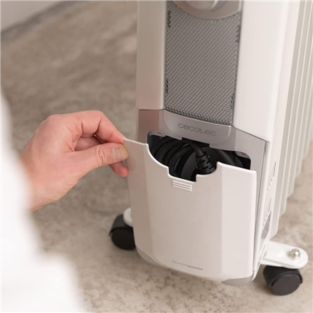 Cecotec ReadyWarm 11000 Space | Oil Radiator | 2500 W | Number of power levels 3 | Suitable for rooms up to 25 m² | Whit