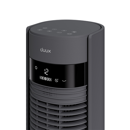 Duux Fan | Elevate | Tower Fan | 40 W | Diameter 29 cm | Number of speeds 12 | Oscillation | Gray