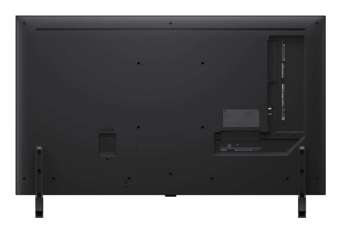 TV Set LG 75" 4K/Smart 3840x2160 Wireless LAN Bluetooth webOS Black 75QNED80A3A