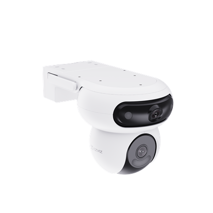 EZVIZ Battery-Powered Dual Camera Kit with Solar Panel | CS-HB90/SP | 4+4 MP | 2.8mm/6mm | IP65 | H.264/H.265 | Micro SD