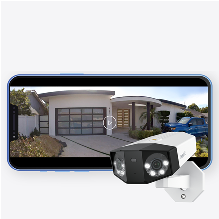 Reolink | Dual-Lens PoE Security Camera with 180° Panoramic View | Duo Series P750 | Bullet | 16 MP | 2.8mm/F1.6 | Power