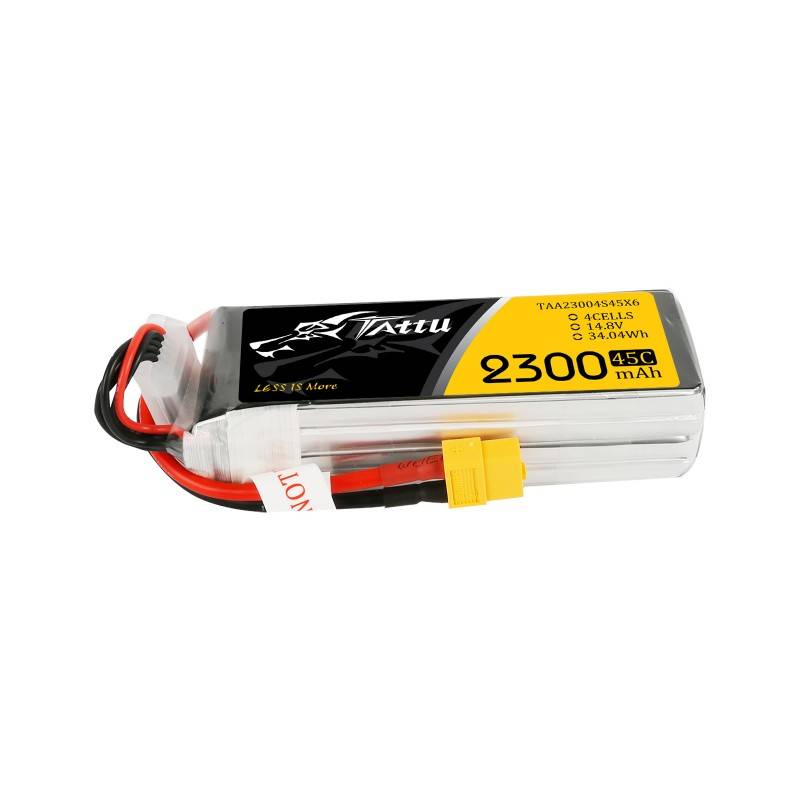 Battery Tattu 2300mAh 14,8V 75C 4S1P XT60 - Image 1