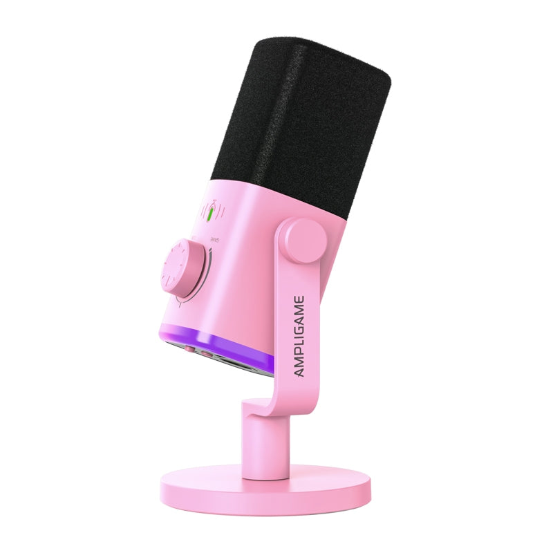 Fifine AM9 Dynamic Microphone (Pink) - Image 3