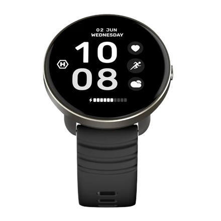 Hammer | Ventus | Smart watch | GPS (satellite) | AMOLED | 1.32" | Black