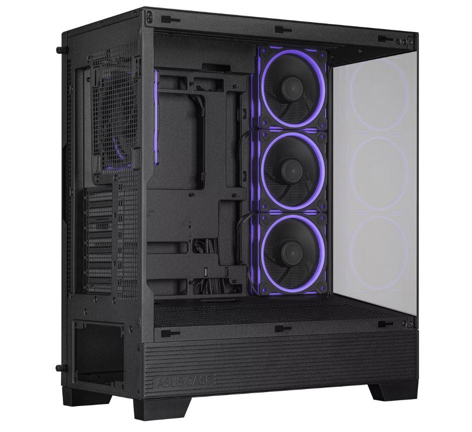 Case ASUS ASUS A31 PLUS Case MidiTower Case product features Transparent panel ATX BTX MicroATX MiniITX Colour Black A31PLUSTGARGBBLACK