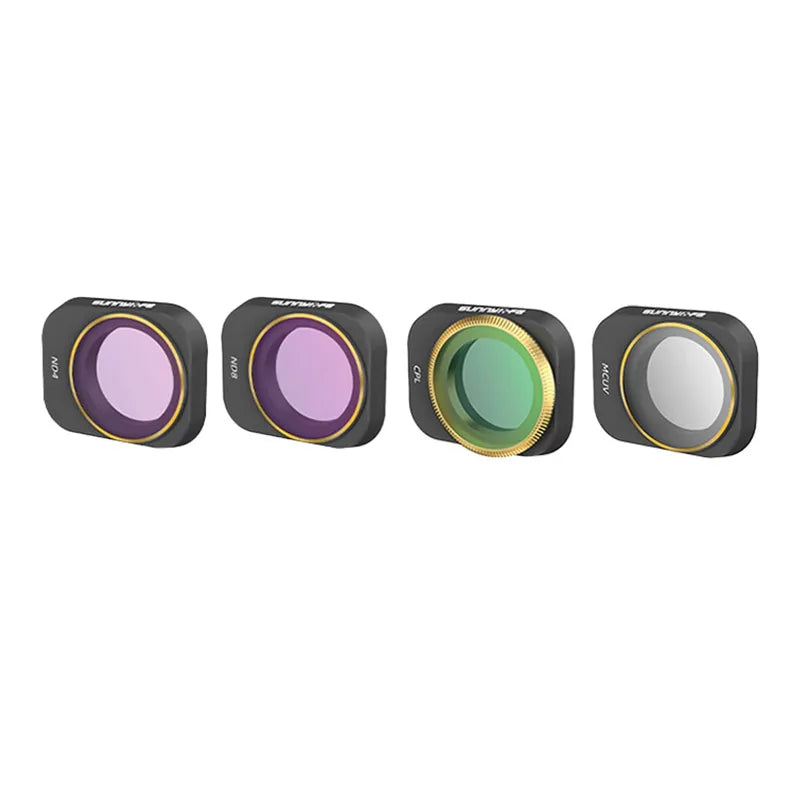 Set of 4 filters UV+CPL+ND4+ND8 Sunnylife for DJI Mini 3 Pro (MM3-FI418) - Image 1
