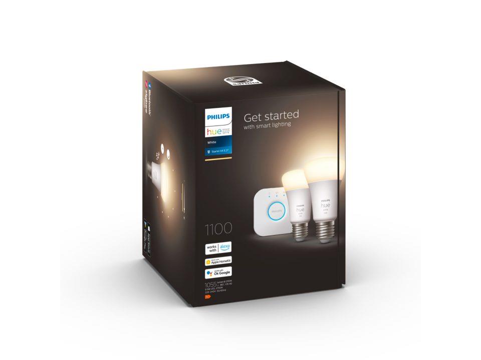 Smart Light Bulb PHILIPS Power consumption 9.5 Watts Luminous flux 1100 Lumen 2700 K 220V-240V Bluetooth 929002469201