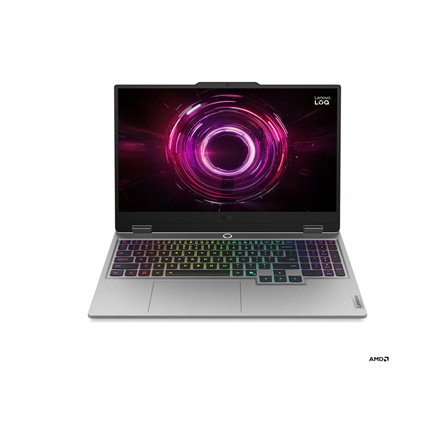 Lenovo- LOQ 15AHP10 | Luna Grey | 15.6 " | IPS | FHD | 1920 x 1080 pixels | Anti-glare | AMD Ryzen 7 | 250 | 16 GB | SOD