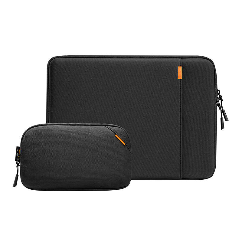 TOMTOC Defender-A13 14" Laptop Sleeve + Case (Black) - Image 1