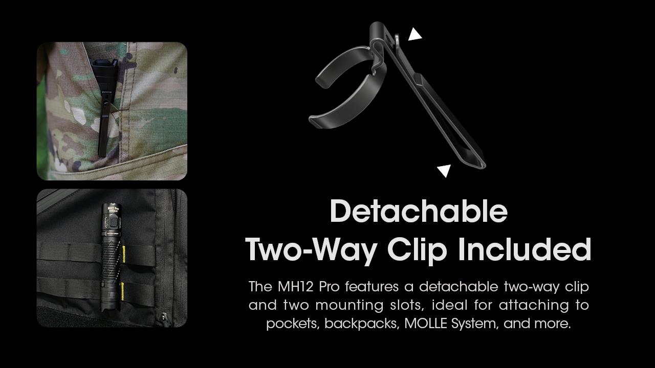 FLASHLIGHT MH SERIES/3300 LUMENS MH12 PRO NITECORE