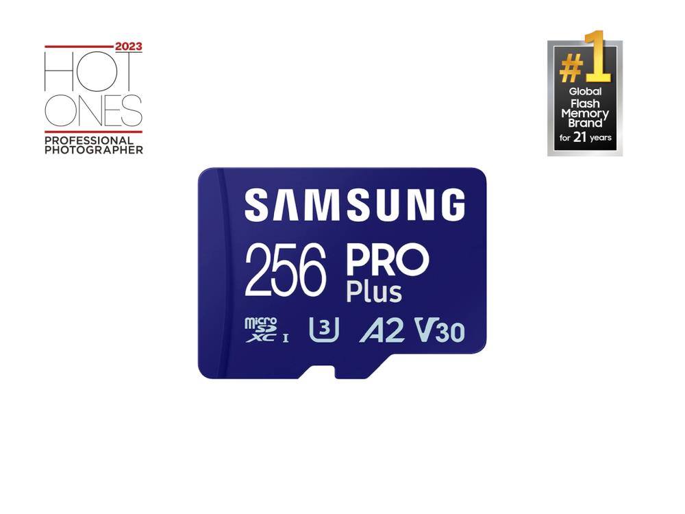 MEMORY MICRO SDXC PRO+ 256GB/W/ADAPT. MB-MD256SA/EU SAMSUNG