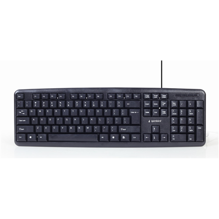 Gembird | 4-in-1 Multimedia office set | KBS-UO4-01 | Keyboard, Mouse, Pad and Headset Set | Wired | Mouse included | US