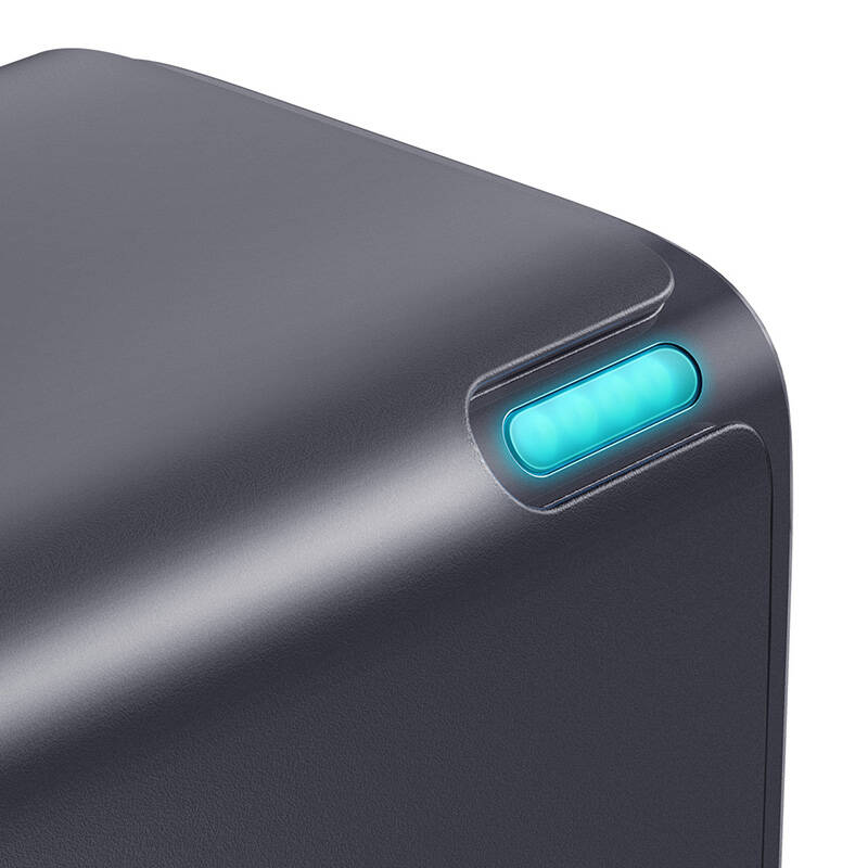 Wall charger Baseus GaN5 2x USB-C + USB, 65W + cable 1m (grey) - Image 5