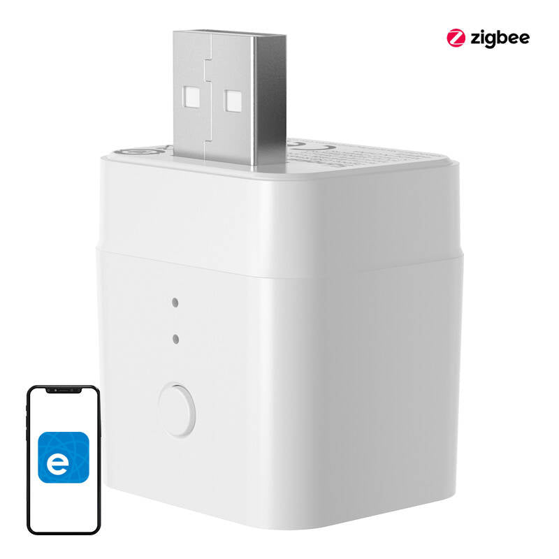 Smart adapter, USB ZigBee switch SONOFF ZBMicro (max 36W) - Image 1