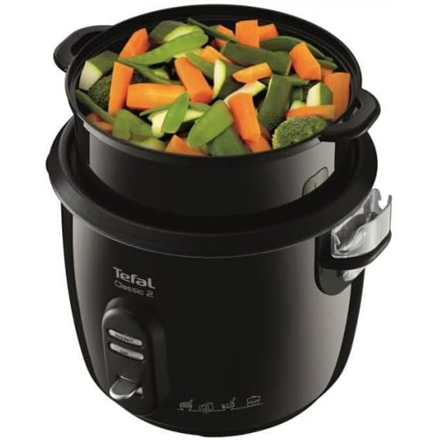 TEFAL | RK103811 Classic 2 | Rice cooker | 600 W | 5 L | Number of programs 3 | Black