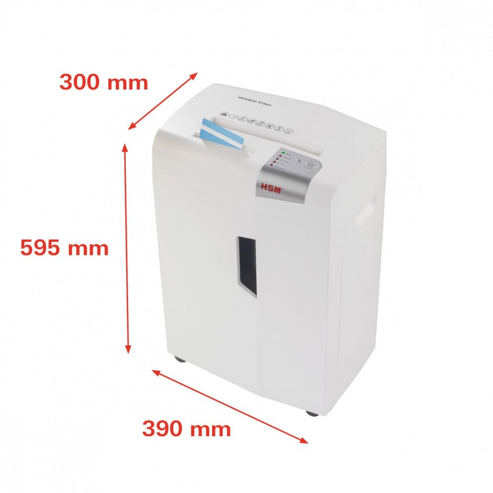 Shredder HSM X12Pro P-5 HSM shredstar X12Pro P-