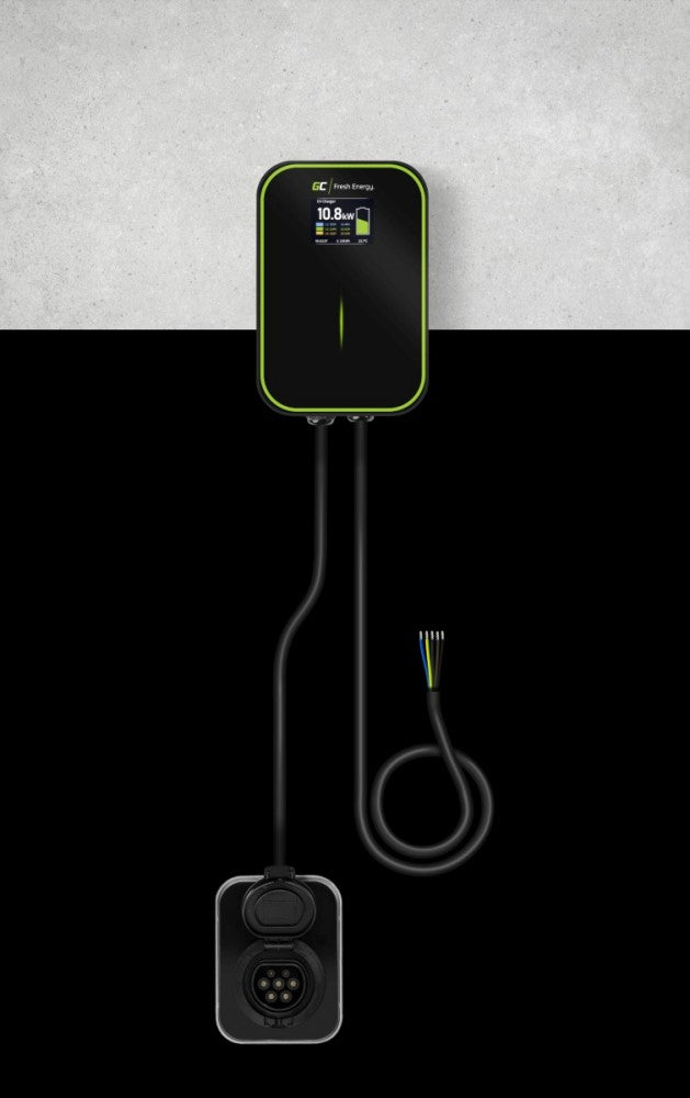 EV wall charger PowerBox 22kW Type2 RFI
