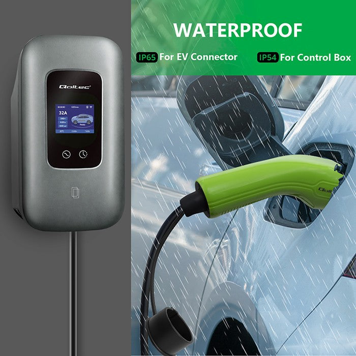 EV charging station 3 phases 22kW 32A WiFi