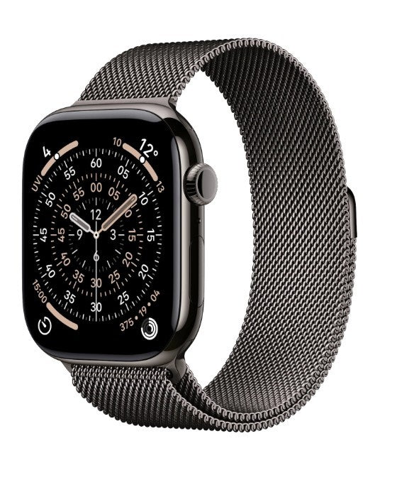 Watch Series 11 GPS + Cellular 46mm Slate Titanium Case with Slate Milanese Loop S/M