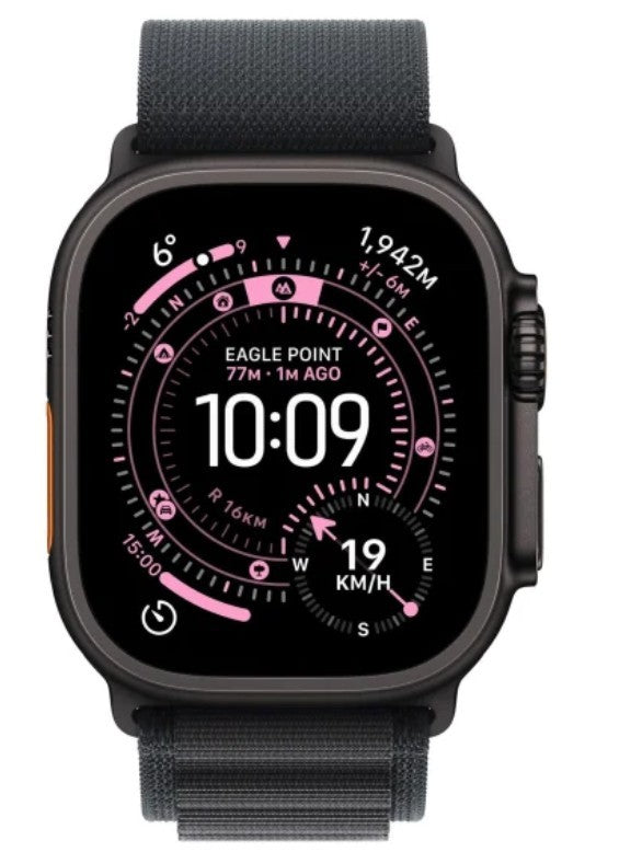Watch Ultra 3 GPS + Cellular 49mm Black Titanium Case with Black Alpine Loop - Small