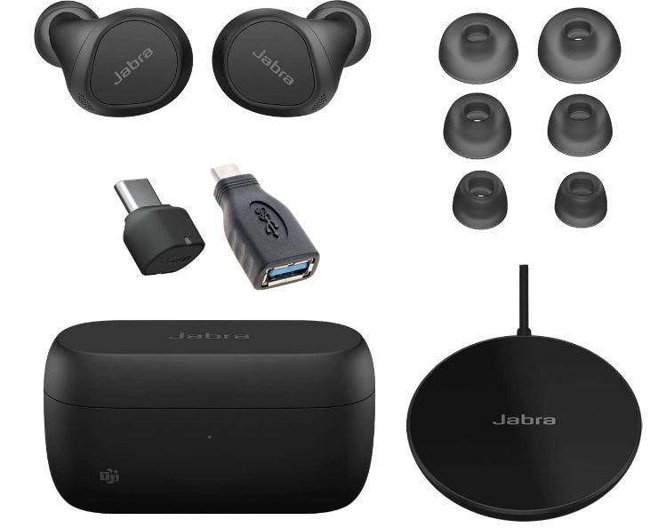 Jabra Evolve2 Buds USB-C MS Wireless Charging Pa